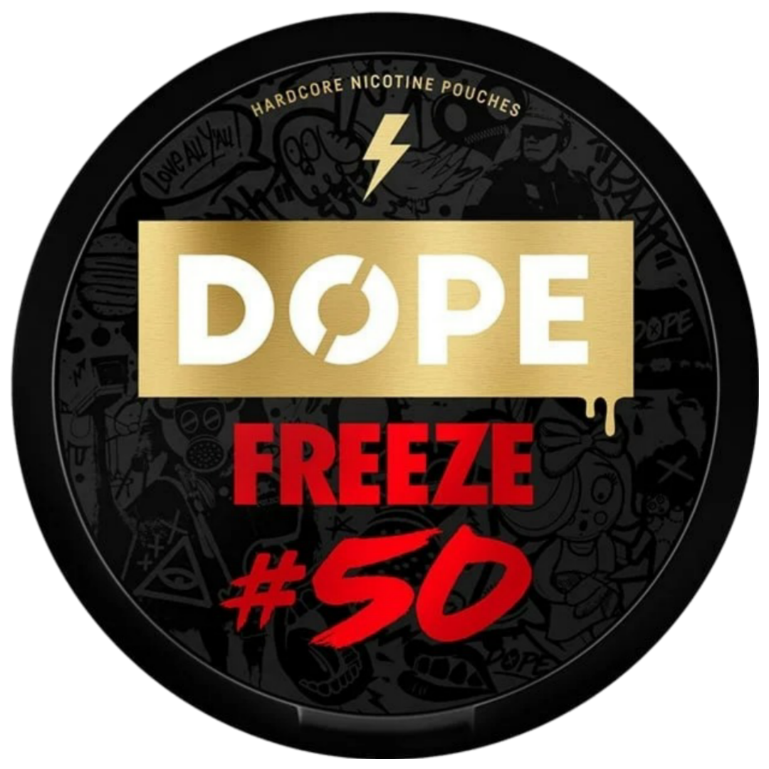 DOPE Freeze #50-Nicotine Pouches-Gigasnus.com