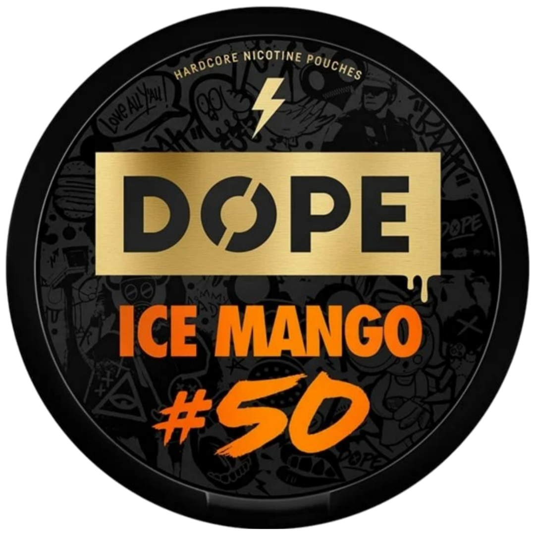 DOPE Ice Mango #50-Nicotine Pouches-Gigasnus.com