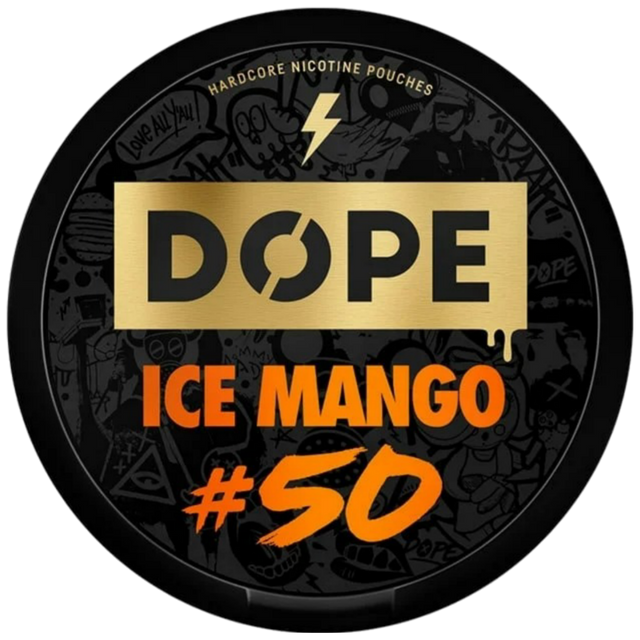 DOPE Ice Mango #50-Nicotine Pouches-Gigasnus.com
