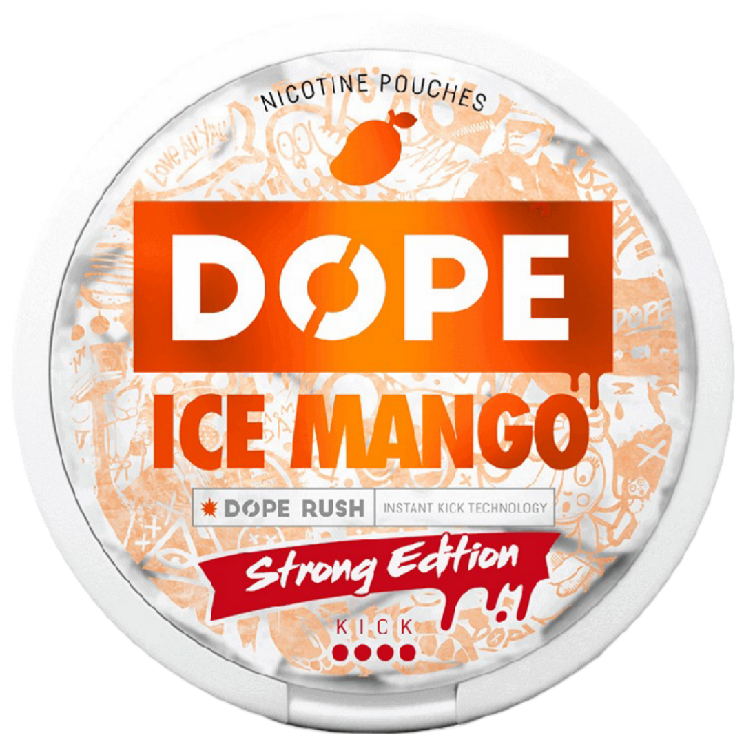 DOPE Ice Mango-Nicotine Pouches-Gigasnus.com