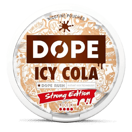 DOPE Icy Cola Strong-Nicotine Pouches-Gigasnus.com