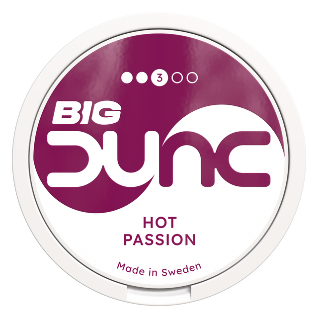 DUNC Big Hot Passion Extra Strong-Nicotine Pouches-Gigasnus.com