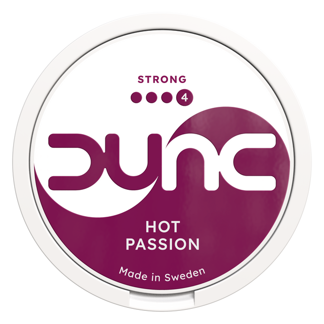 DUNC Hot Passion Slim Strong-Nicotine Pouches-Gigasnus.com