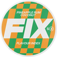 FIX Pineapple Rum Coconut-Nicotine Pouches-Gigasnus.com
