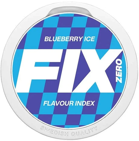 FIX ZERO Blueberry Ice-Nicotine Free Pouches-Gigasnus.com