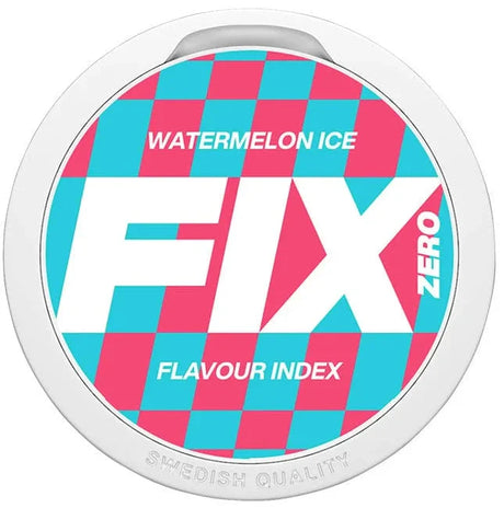 FIX ZERO Watermelon Ice-Nicotine Free Pouches-Gigasnus.com