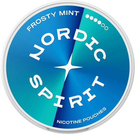 Nordic Spirit Frosty Mint X-Strong-Nicotine Pouches-Gigasnus.com