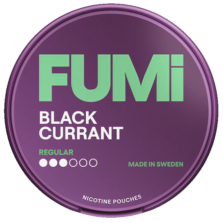 FUMI Blackcurrant Regular-Nicotine Pouches-SnusBox