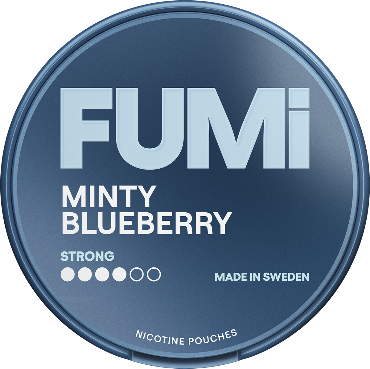FUMi Minty Blueberry Strong-Nicotine Pouches-Gigasnus.com