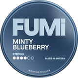 FUMi Minty Blueberry Strong-Nicotine Pouches-Gigasnus.com