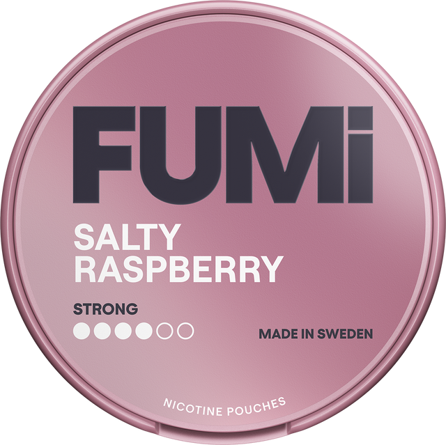 FUMi Salty Raspberry Strong-Nicotine Pouches-Gigasnus.com