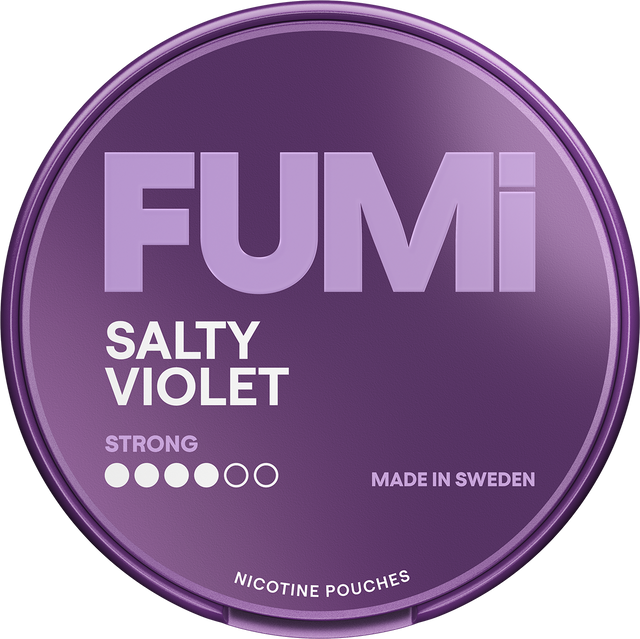 FUMi Salty Violet Strong-Nicotine Pouches-Gigasnus.com