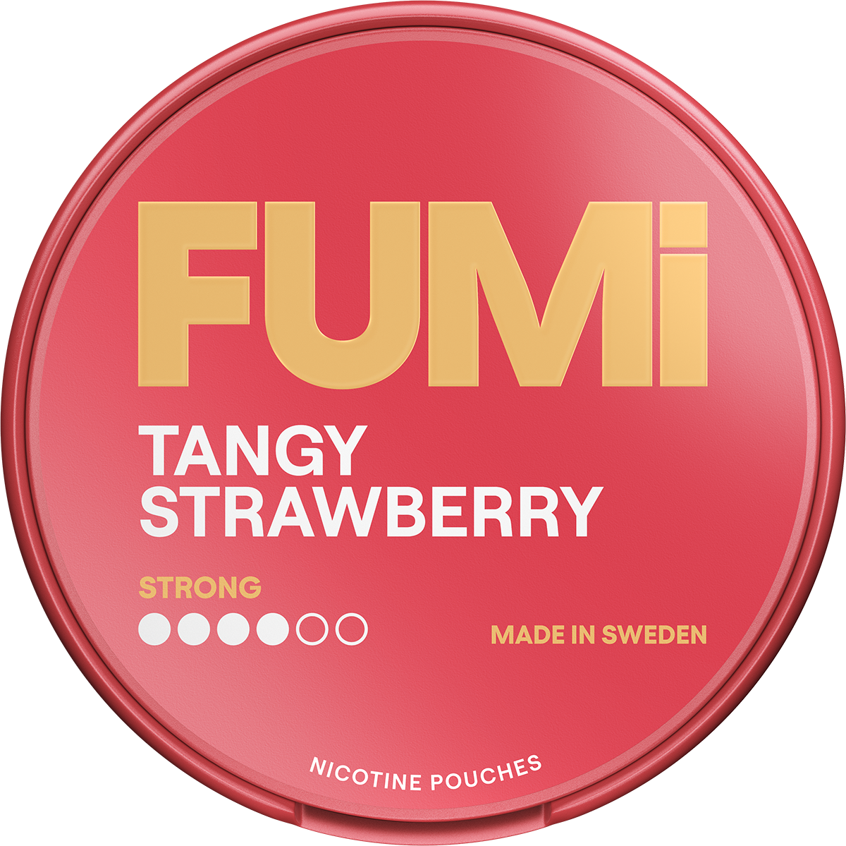 FUMi Tangy Strawberry Strong-Nicotine Pouches-Gigasnus.com