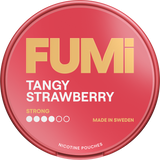 FUMi Tangy Strawberry Strong-Nicotine Pouches-Gigasnus.com