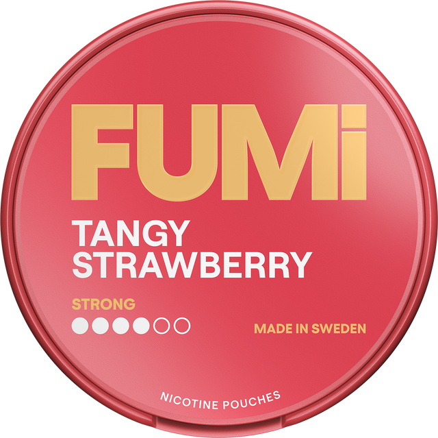 FUMi Tangy Strawberry Strong-Nicotine Pouches-Gigasnus.com