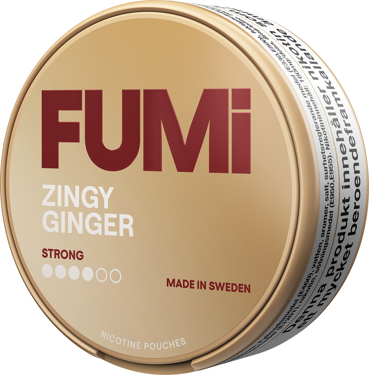 FUMi Zingy Ginger Strong-Nicotine Pouches-Gigasnus.com