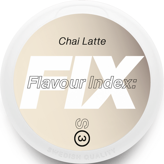 FIX Chai Latte-Nicotine Pouches-Gigasnus.com