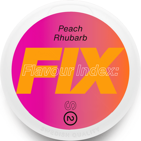 FIX Peach Rhubarb-Nicotine Pouches-Gigasnus.com