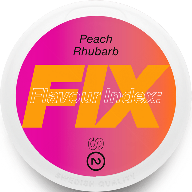 FIX Peach Rhubarb-Nicotine Pouches-Gigasnus.com