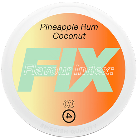 FIX Pineapple Rum Coconut-Nicotine Pouches-Gigasnus.com
