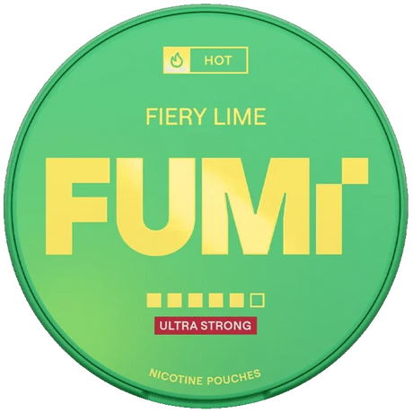 FUMi Fiery Lime Ultra Strong-Nicotine Pouches-gigasnus.com