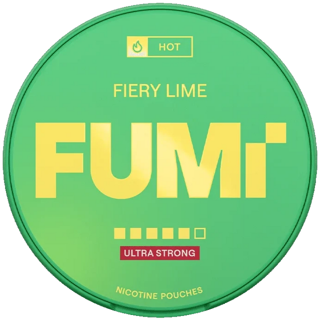 FUMi Fiery Lime Ultra Strong-Nicotine Pouches-gigasnus.com