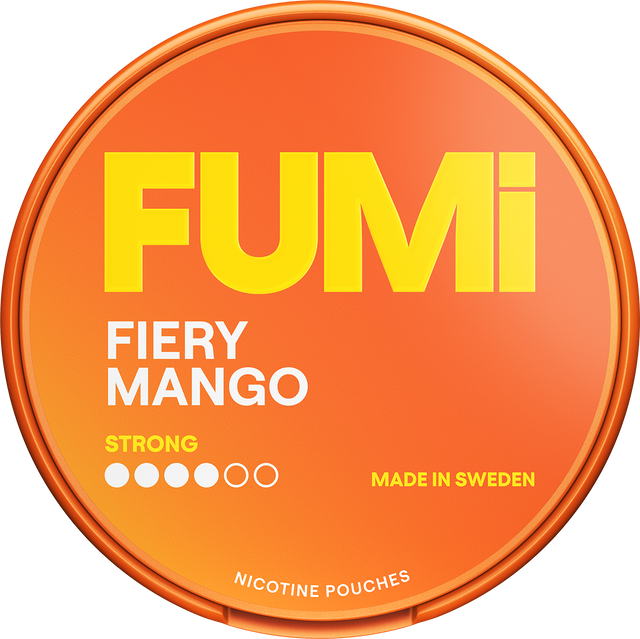 FUMi Fiery Mango Strong-Nicotine Pouches-Gigasnus.com