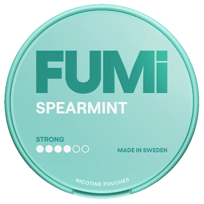 Fumi Spearmint Strong-Nicotine Pouches-SnusBox