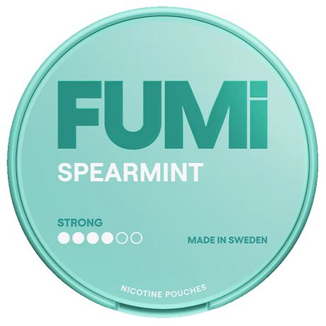 Fumi Spearmint Strong-Nicotine Pouches-SnusBox