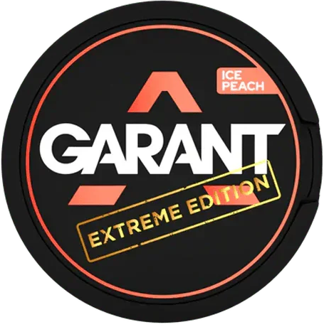 GARANT Ice Peach Extreme-Nicotine Pouches-Gigasnus.com