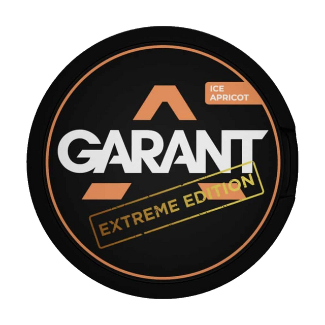 GARANT Ice Apricot Extreme-Nicotine Pouches-Gigasnus.com