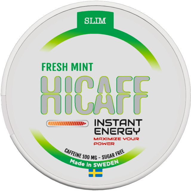 Hicaff Fresh Mint-Energy Pouches-Gigasnus.com