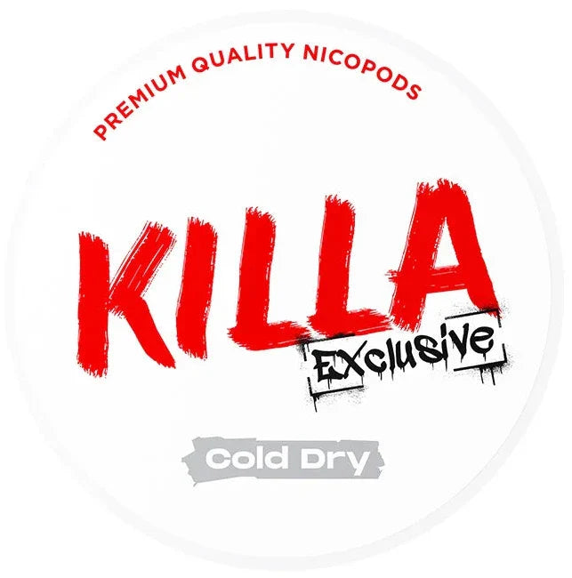 KILLA Exclusive Cold Dry-Nicotine Pouches-Gigasnus.com