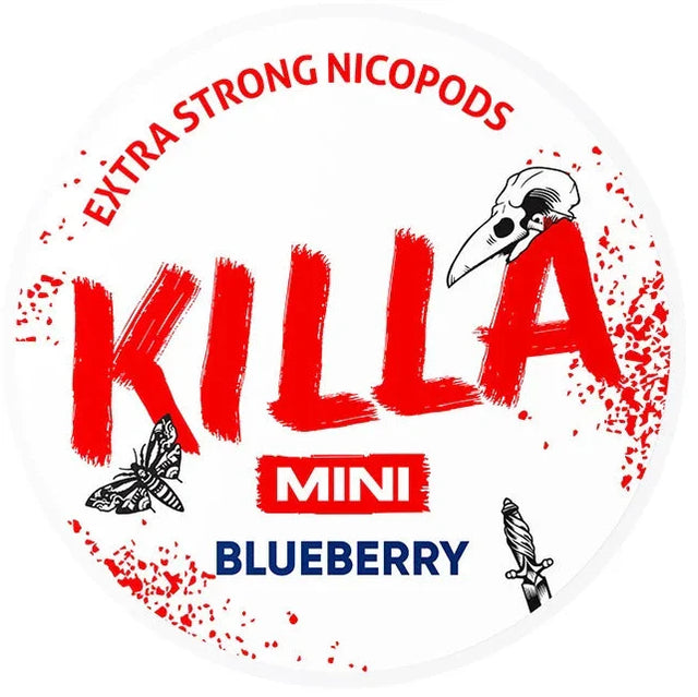 KILLA Mini Blueberry-Nicotine Pouches-Gigasnus.com
