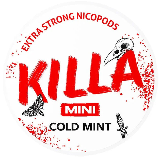 KILLA Mini Cold Mint-Nicotine Pouches-Gigasnus.com