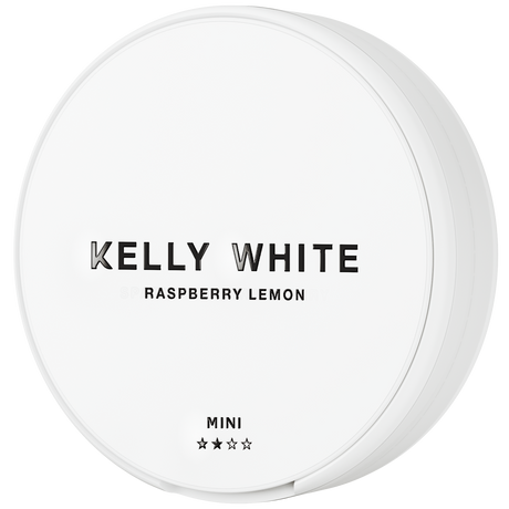Kelly White Raspberry Lemon Mini-Nicotine Pouches-Gigasnus.com