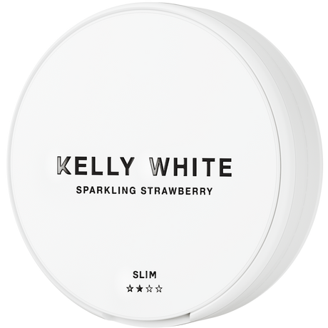 Kelly White Sparkling Strawberry-Nicotine Pouches-Gigasnus.com