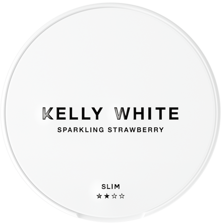 Kelly White Sparkling Strawberry-Nicotine Pouches-Gigasnus.com