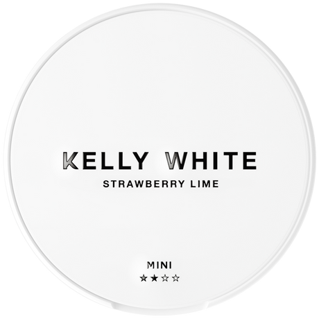 Kelly White Strawberry Lime Mini-Nicotine Pouches-Gigasnus.com