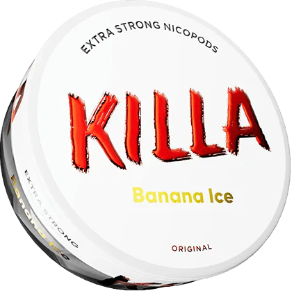 Killa Banana Ice-Nicotine Pouches-Gigasnus.com