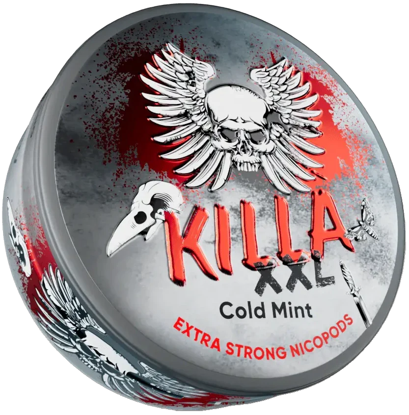 Killa Cold Mint XXL-Nicotine Pouches-Gigasnus.com