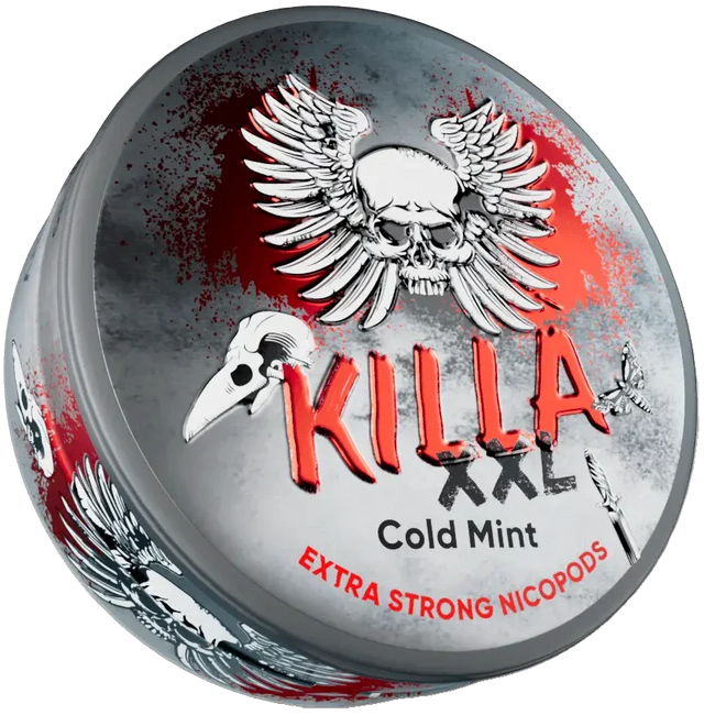 Killa Cold Mint XXL-Nicotine Pouches-Gigasnus.com