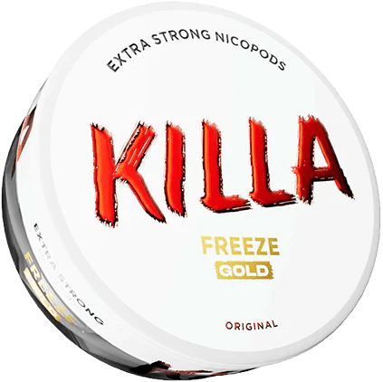 Killa Freeze Gold-Nicotine Pouches-Gigasnus.com