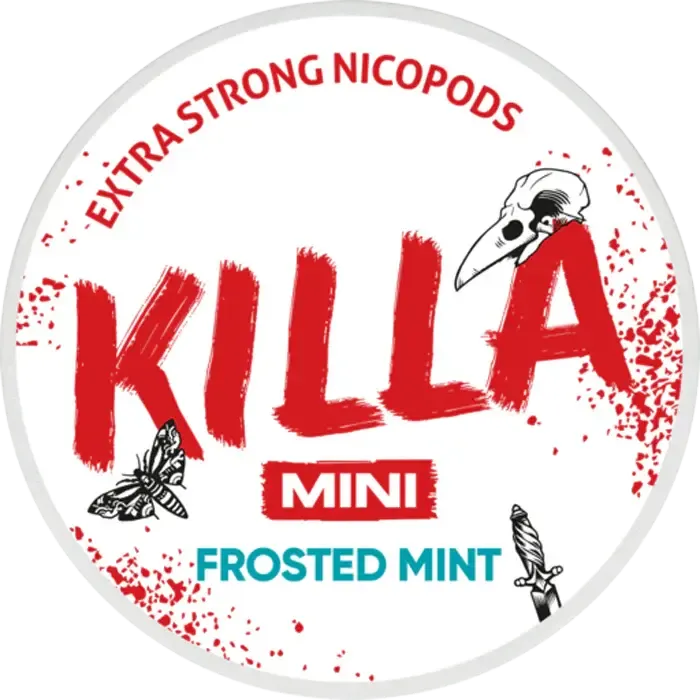 Killa Frosted Mint Mini-Nicotine Pouches-gigasnus.com