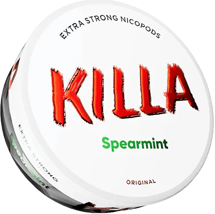 Killa Spearmint-Nicotine Pouches-Gigasnus.com