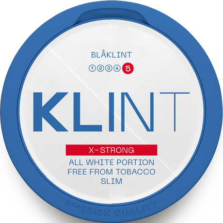 KLINT Blåklint-Nicotine Pouches-Gigasnus.com