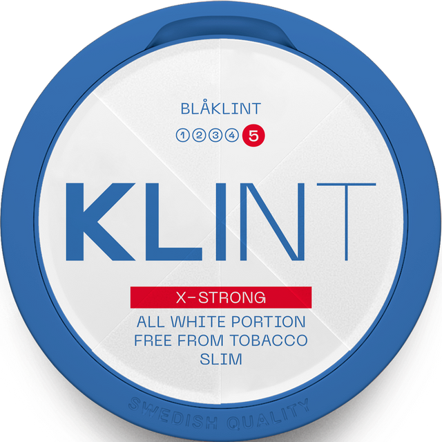 KLINT Blåklint-Nicotine Pouches-Gigasnus.com