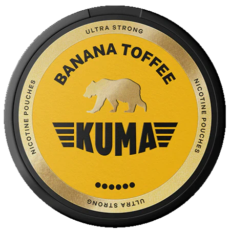 Kuma Banana Toffee-Nicotine Pouches-Gigasnus.com