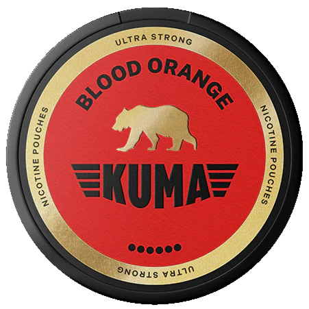 Kuma Blood Orange-Nicotine Pouches-Gigasnus.com