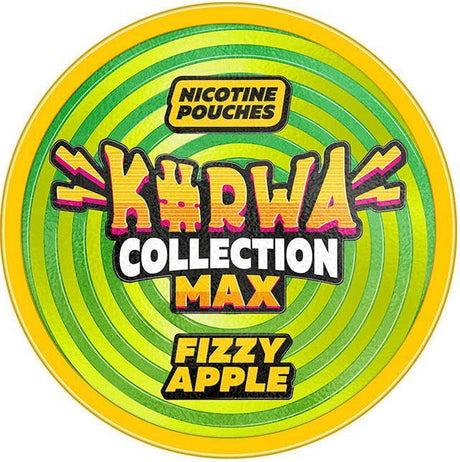 Kurwa Max Fizzy Apple nicotine pouches